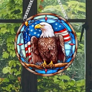 Decora tu Espacio con Elegancia Patriótica: Panel Colgante de Acrílico Bandera del Águila Mexicana, Marca [Marca], Modelo [Modelo], Diseño Detallado y