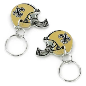 Llavero Abrebotellas de Casco NFL de Colección, Marca Fanatics: Diseño 2 Caras, Acero Resistente, Ideal para Regalo y Fanáticos del Fútbol Americano