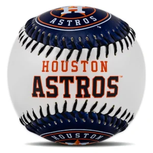 Pelota de Béisbol Suave MLB para Niños - Houston Astros - PVC Perlado y Diseño Oficial - Ideal para Pequeños Fanáticos del Béisbol - Producto Oficial