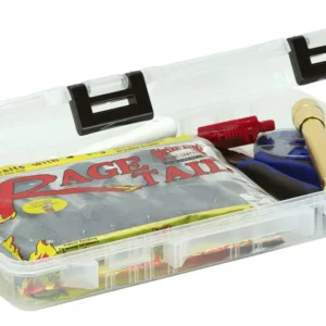 Caja de Pesca Plano 370710: Organización Superior para Adultos Unisex - Resistente, Impermeable, Compartimentos Ajustables para Todo Tipo de Cebos y A