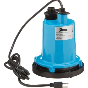 Bomba Sumergible Utilitaria Xylem Flojet 1320 GPH, 1/4 HP, 115V AC - Ideal para Achique y Trasiego de Agua Limpia en Hogar y Jardín - Modelo Robusto y