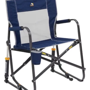 Mecedora Plegable Portátil GCI Outdoor Freestyle Rocker: Disfruta de la Comodidad al Aire Libre con Diseño Robusto, Fácil Transporte y Mecedora Suave
