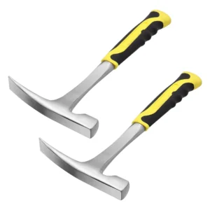Martillo de Albañilería de Cabeza Plana [Marca X] Modelo Pro-Construcción: Forjado en Acero de Alto Carbono, Mango Ergonómico Antivibración, Ideal par