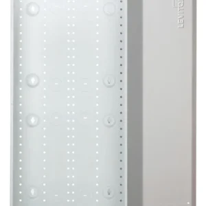 Caja de Medios Estructurados Leviton de 71 cm: Organización Impecable para Cableado Residencial, Cubierta Blanca Elegante, Fácil Instalación y Protecc