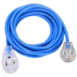 Cable de Extensión para Soldadora Miller Electric® de 7.6 metros con Enchufe 6-50 NEMA y Luz Indicadora | Alta Resistencia y Seguridad