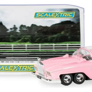 ¡Revive la Aventura! Coche de Carreras Escalextric Thunderbirds FAB 1 a Escala 1:32 - Colección Clásica para Pistas y Aficionados - Diseño Detallado,