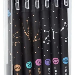 Bolígrafos Borrables Pilot FriXion Clicker 0.5mm: Pack 12 Plumas de Tinta Gel Negra, Diseño Ergonómico, Escritura Suave y Borrado Perfecto para Escuel