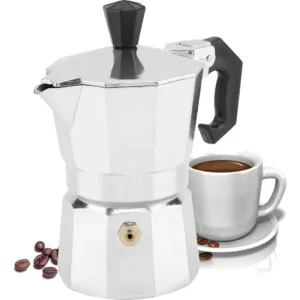 Cafetera Italiana Moka de Aluminio 30ml - Bialetti Moka Express: El Clásico para un Espresso Intenso y Delicioso - Diseño Desmontable y Fácil Limpieza