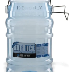 Bolsa de Hielo Reutilizable San Jamar Saf-t-ice 22.7 Litros Azul | Resistente y Duradera | Ideal para Restaurantes, Bares y Eventos | Conserva Hielo p