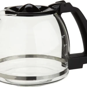 Jarra de Vidrio Capresso de Repuesto para Cafeteras: 10 Tazas de Café Perfecto | Modelo Compatible y Duradero con Tapa Ajustada | Disfruta tu Café Fav