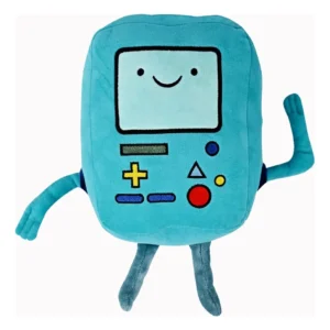 BMO Peluche Suave Original Adventure Time | Juguete Coleccionable de Felpa para Niños y Fans | Personaje BMO de 25cm | Ideal Regalo Cumpleaños
