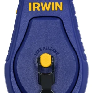 Carrete de Gis Compacto Irwin Tools Strait-Line de 30 Pies: Marcado Preciso y Duradero para Construcción y Remodelación - Líneas Perfectas en Cada Tra