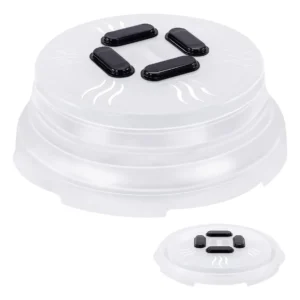 Cubierta Magnética Transparente para Microondas OXO Good Grips: Protección Versátil, Libre de BPA, Fácil Limpieza - Modelo 11210800 para Calentar Alim