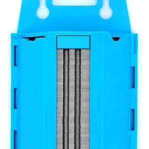 Cuchillas de Repuesto de Alta Resistencia y Dispensador Seguro | Marca Stanley® 100 Piezas | Corte Preciso, Durabilidad Superior y Fácil Reemplazo par