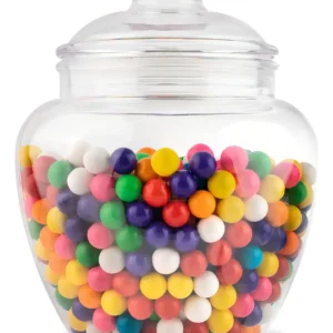 Tarro Decorativo Acrílico Transparente para Dulces y Galletas [Marca Genérica] - Modelo Elegance: Almacenamiento Seguro y Estilo Moderno para tu Cocin