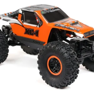 Axial SCX24 Deadbolt 4WS - Naranja RTR: Domina Cualquier Terreno con este Crawler a Escala 1/24. Tracción 4x4, Listo para Rodar, Suspensión Articulada