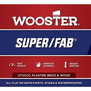 Cubierta de Rodillo Super Fab de 9 Pulgadas: Acabado Profesional para Pintura Lisa y Semi-Lisa | Repuesto de Microfibra de Alta Densidad, Mayor Cobert