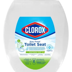 Asiento de Inodoro Alargado con Aroma a Limón Fresco [Marca XYZ] Modelo ComfortClean - Plástico Duradero, Cierre Suave y Fácil Instalación para Mayor