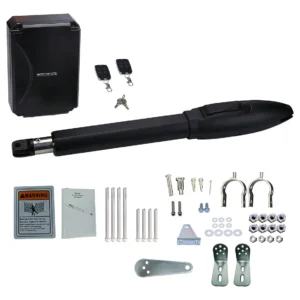 Motor para Portón Batiente (Oscilante) Chamberlain, Modelo LW5000EV: Automatización Segura y Silenciosa, con Límites Electrónicos para Mayor Comodidad