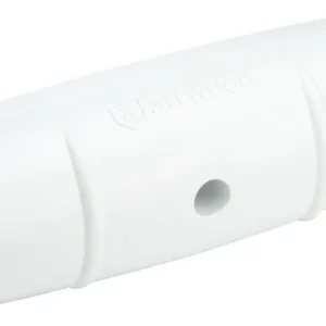 Defensa de Muelle Attwood 93532-1: Borde Recto Blanco, Resistente a Rayos UV, Protección Superior para tu Embarcación, Fácil Instalación y Durabilidad