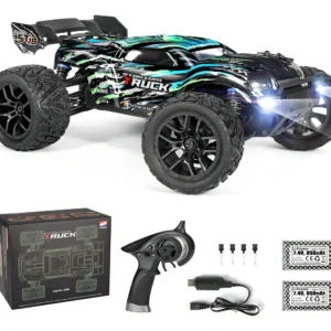 ¡Domina el terreno! Coche RC Todoterreno 4WD a escala 1:18, modelo X, alcanza 36 km/h, resistente al agua. Experimenta la aventura off-road con contro