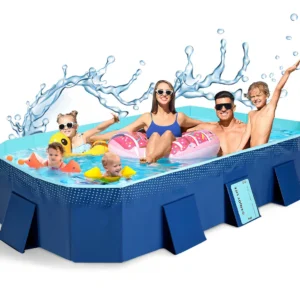 Alberca Familiar Inflable Yomym XL: 295x165x55cm, Diversión Garantizada para Toda la Familia, Fácil Montaje y Mantenimiento, Ideal para Jardín y Patio