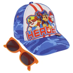 Gorra Infantil Paw Patrol Nickelodeon: Diseño Vibrante, Ajuste Perfecto (2-7 Años) | Protección Solar y Comodidad para Aventuras Diarias