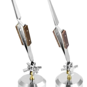 Pinzas de Precisión de Tercera Mano YATO YT-6555 Rectas y Curvas para Joyería y Electrónica: Sujeta, Ajusta y Trabaja con Mayor Facilidad