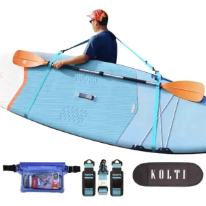 Correa de Transporte Ajustable para Tablas de Remo (SUP) y Surf: Transporta tu tabla fácilmente con la correa resistente y acolchada. Marca [Marca Inv