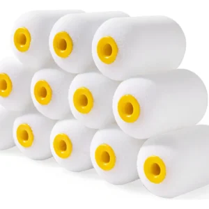 Kit de Rodillo de Pintura de Espuma Profesional [Marca del Producto] - Modelo [Modelo del Producto] con 12 Fundas de Repuesto: Acabado Liso y Perfecto