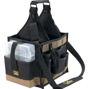 Porta Herramientas Profesional Grande Marca DeWalt DWST83301-LA: Organización Superior para Eléctricos y Mantenimiento Pesado, Resistente y Duradero