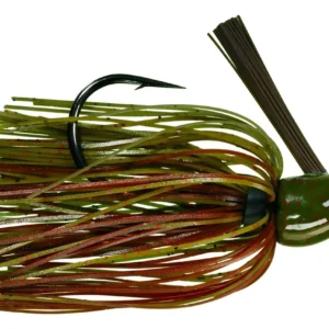 Anzuelo de Cubierta Pesada Strike King Hack Attack: Máxima Resistencia y Penetración para Pesca de Especies Grandes. Diseño Innovador, Punta Afilada,