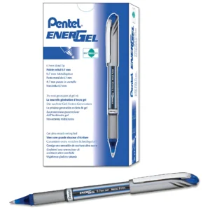 Bolígrafos de Gel Retráctiles Pilot G2 0.7mm - Pack 12 unidades Tinta Azul: Escritura Suave, Duradera y de Alto Rendimiento - Ideal para Oficina y Esc