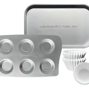 ¡Mini Chef en Acción! Juego de Sartenes para Horno Infantil Marca 'Cocinitas Felices' Modelo 'Estrella' - 10 Piezas - Acero Inoxidable, Seguras, Diver