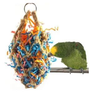 Litewoo Nido Triturador Forrajeo para Aves - Modelo Bird Haven: Estimula la Inteligencia y Reduce el Aburrimiento, Ideal para Loros y Periquitos