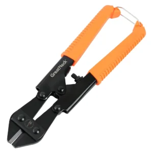 Cortadores de Pernos Great Neck 8 Pulgadas: Acero Forjado de Alta Resistencia, Diseño Ergonómico y Corte Preciso para Trabajos Pesados en Ferretería y