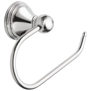 Portarrollos de Papel Higiénico Cromado Moen Preston: Elegancia Duradera para tu Baño. Diseño Moderno con Acabado Brillante, Fácil Instalación y Resis