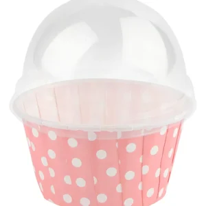 100 Forros Mini para Cupcakes de Papel Redondos Marca Genérica - Perfectos para Hornear y Presentar Deliciosos Postres Caseros - Ideales para Fiestas