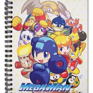 Cuaderno de Arte Coleccionable Megaman Powered Up Great Eastern Entertainment: Diseño Exclusivo, Hojas de Alta Calidad para Dibujo, Ilustración y Crea