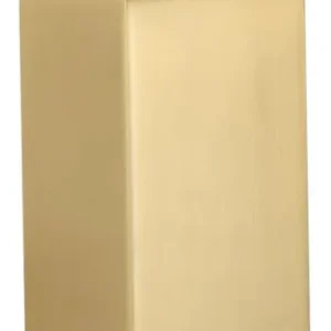 Escobilla de Inodoro de Pie de Lujo: [Marca] Modelo [Modelo]. Aluminio Dorado Cepillado, Diseño Elegante y Duradero. Incluye Porta-Escobilla para Baño