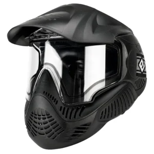 Máscara Facial Completa para Airsoft, Paintball y Deportes Tácticos | Marca Valken, Modelo MI7, Lente Térmico Anti-Vaho, Protección UV, Diseño Ergonóm