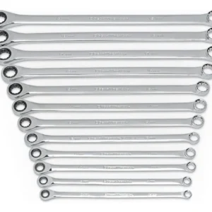 Juego de 12 Llaves de Casquillo Ratchet Métricas XL - Truper 18349: Máxima Versatilidad y Resistencia para Trabajos en el Hogar y Taller - Acero Cromo