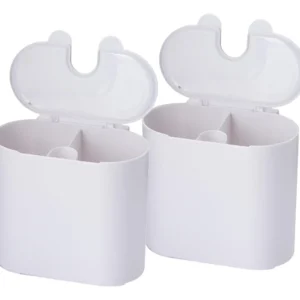 Soportes de Pared para Varita de Inodoro Clorox® Pro-Style: Paquete Doble, Fácil Instalación, Higiene Superior y Diseño Elegante para Baños Impecables