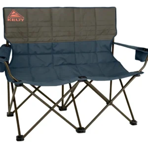 Sillón Loveseat Coleman para Camping: Comodidad Doble en Sombra Oscura, Ideal para Disfrutar al Aire Libre con Amigos o Pareja, Resistente y Fácil de
