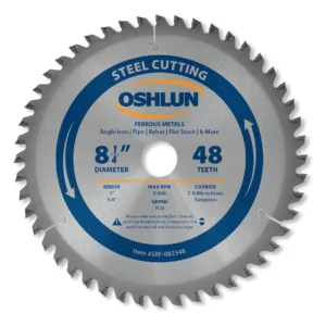 Hoja de Sierra TCG de 48 Dientes para Acero y Metales Ferrosos – Marca [Marca del Producto] Modelo [Número de Modelo] – Corte Preciso, Durabilidad Sup