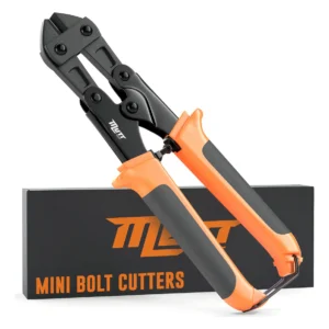 Cortador de Pernos Mini Truper 14210: Alta Resistencia, Compacto y Eficaz para Cercas y Clavos. Acero Forjado, Mangos Ergonómicos para Mayor Control y