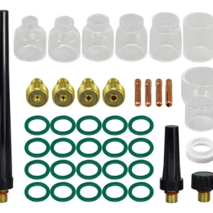 Kit de Lentes y Aisladores para Antorcha TIG Lincoln Electric® 39 Pi: Soldadura Precisa y Duradera | Mejora tu Experiencia de Soldadura TIG