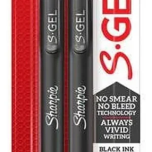 Set de 10 Bolígrafos de Gel Sharpie S 0.7mm - Tinta Vibrante y Secado Rápido: Precisión en Cada Trazo para Oficina, Escuela y Hogar
