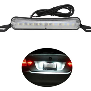 Foco LED Universal para Matrícula y Reversa - Marca X (Modelo XYZ): Iluminación Potente y Eficiente, Resistente al Agua, Fácil Instalación, Ideal para