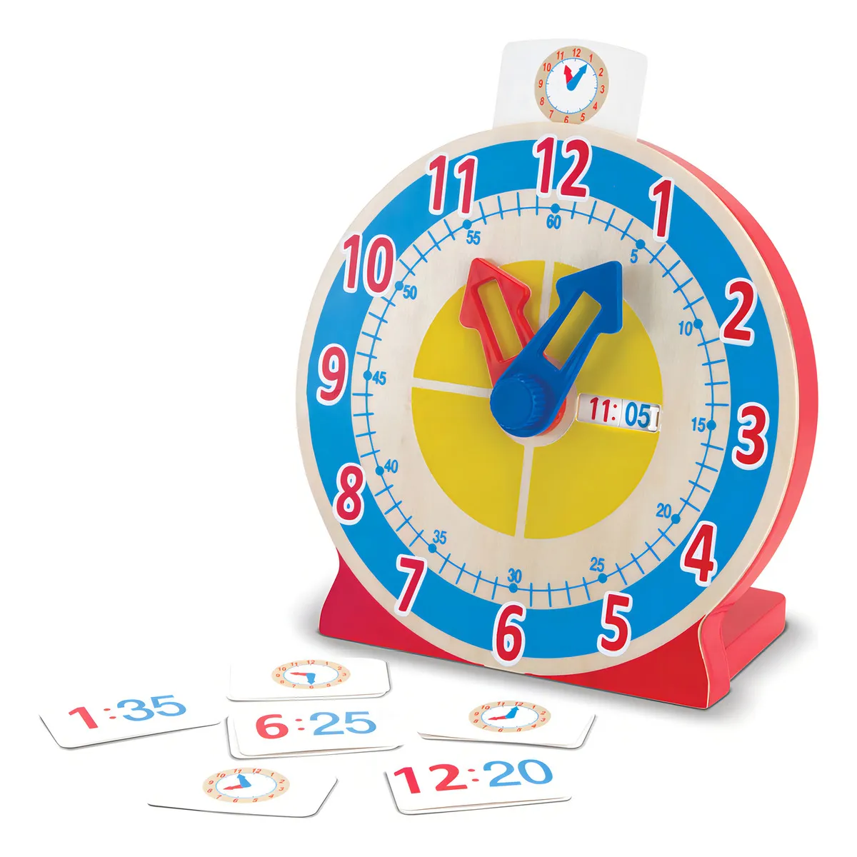 Reloj Didactico Reloj Interactivo Para NiÃ±os Reloj Didáctico Interactivo Turn And Tell De Melissa Doug: Aprende La  Hora Jugando, Ideal Para
